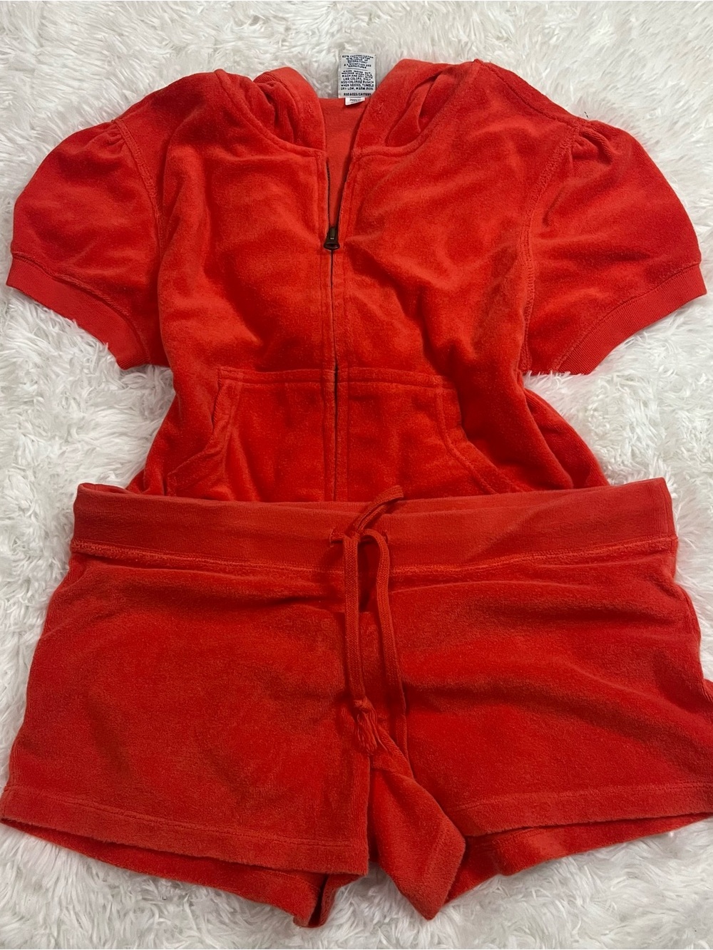 2005 vintage terry old navy orange set